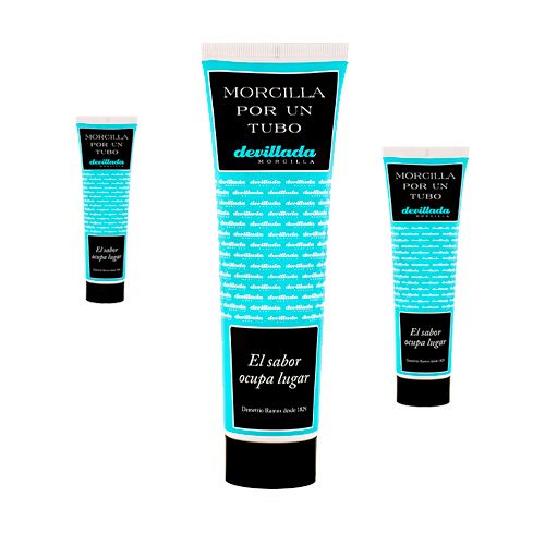 Morcilla por un tubo - morcilla de villada