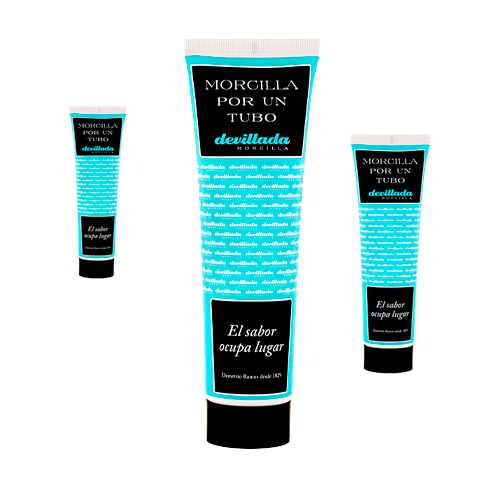 Morcilla por un tubo - morcilla de villada